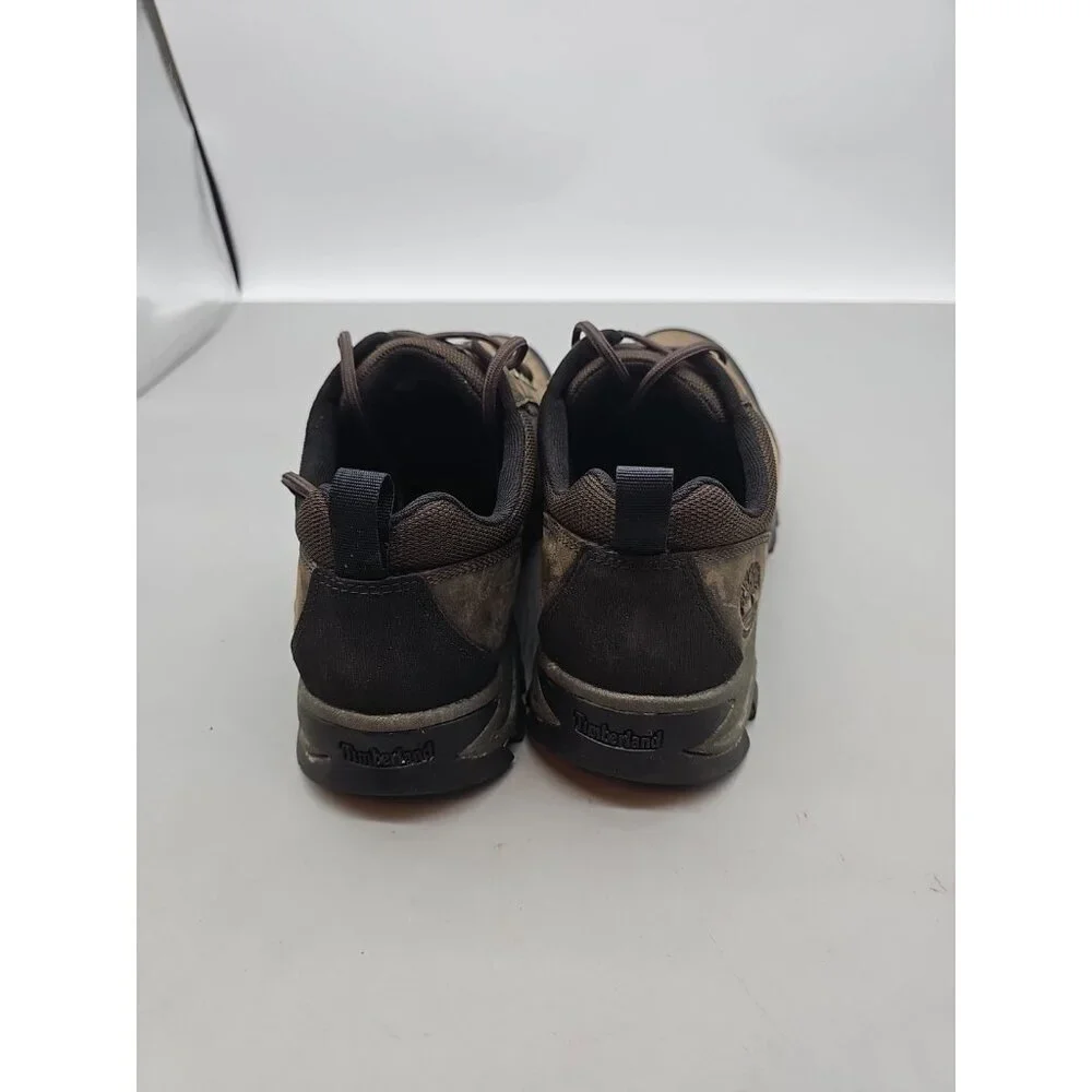 Timberland Keele Ridge Hiking Boots‎ Mens Brown Leather Lace-Up Waterproof - 9.5